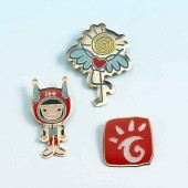 Lapel pins-soft enamel